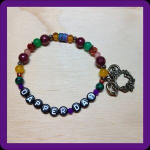 Dapper Day- Disneyland Friendship Bracelet, Size 7.25"